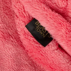 Beasts Plüsch Kuscheldecke, pink