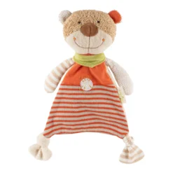 Bio Baby Schnuffeltuch Bär, Green