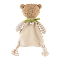 Bio Baby Schnuffeltuch Bär, Green