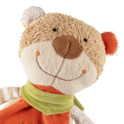 Bio Baby Schnuffeltuch Bär, Green