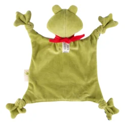 Bio Baby Schnuffeltuch Frosch, Green
