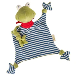 Bio Baby Schnuffeltuch Frosch, Green