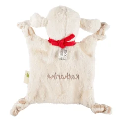Bio Baby Schnuffeltuch Schaf mit Namen, Green