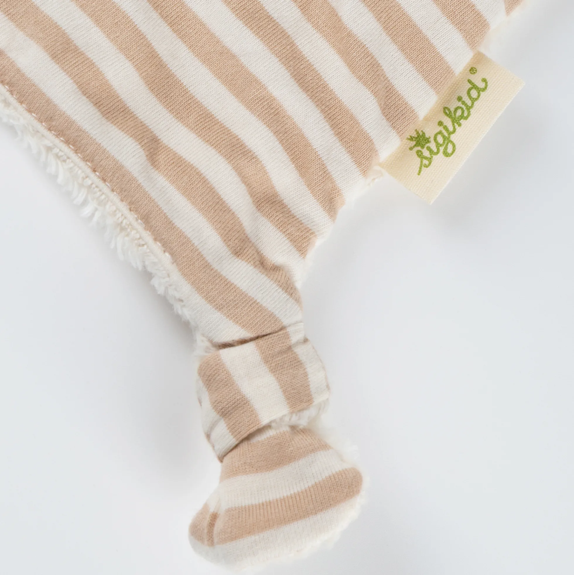 Bio Baby Schnuffeltuch Schaf mit Namen, Green
