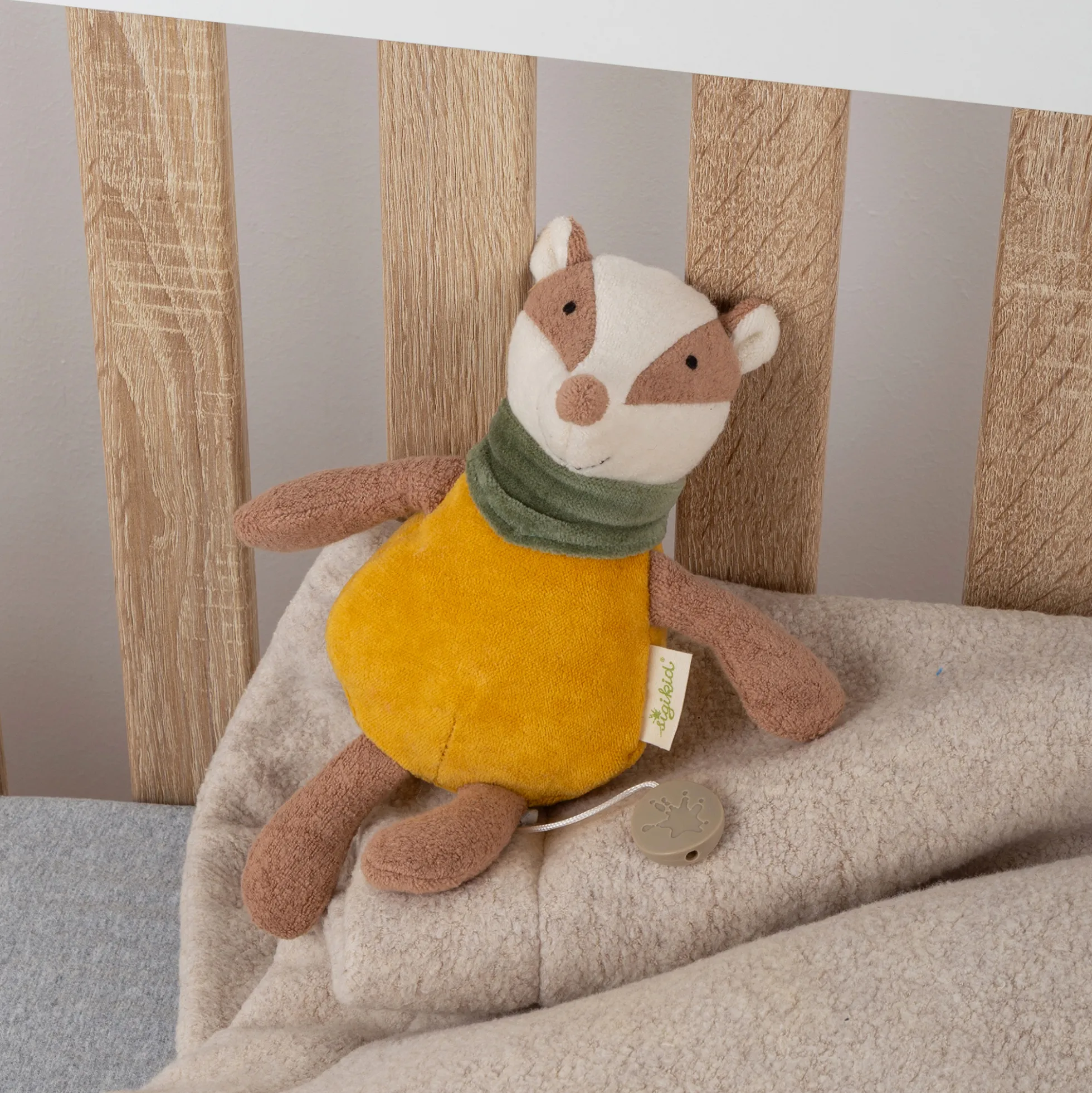 Bio Baby Spieluhr Dachs, Green
