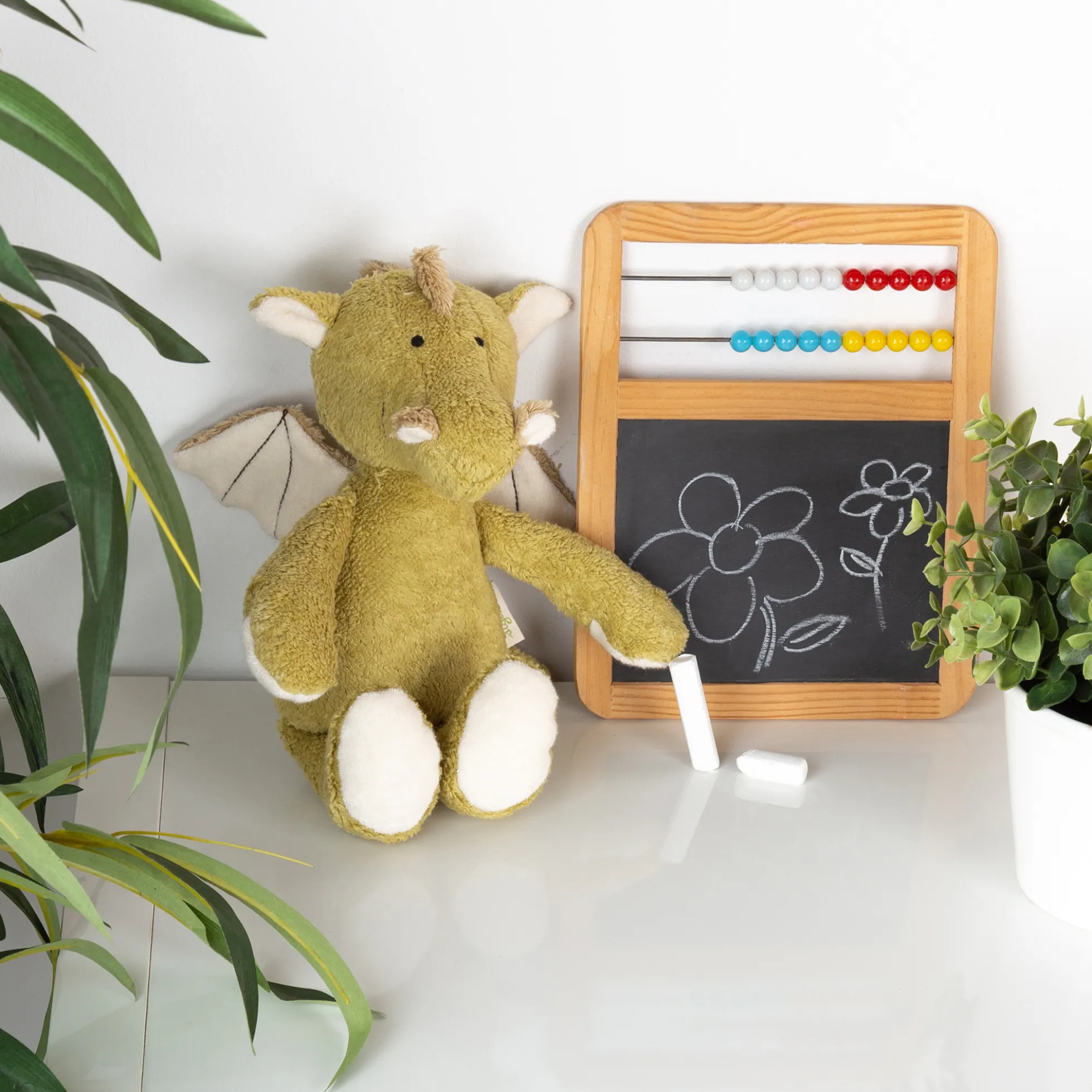 Bio Kuscheltier Drache, Green