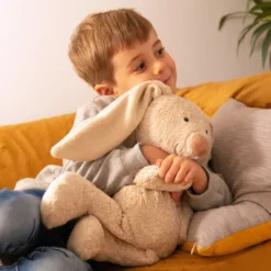 Bio Kuscheltier Hase, groß, Green