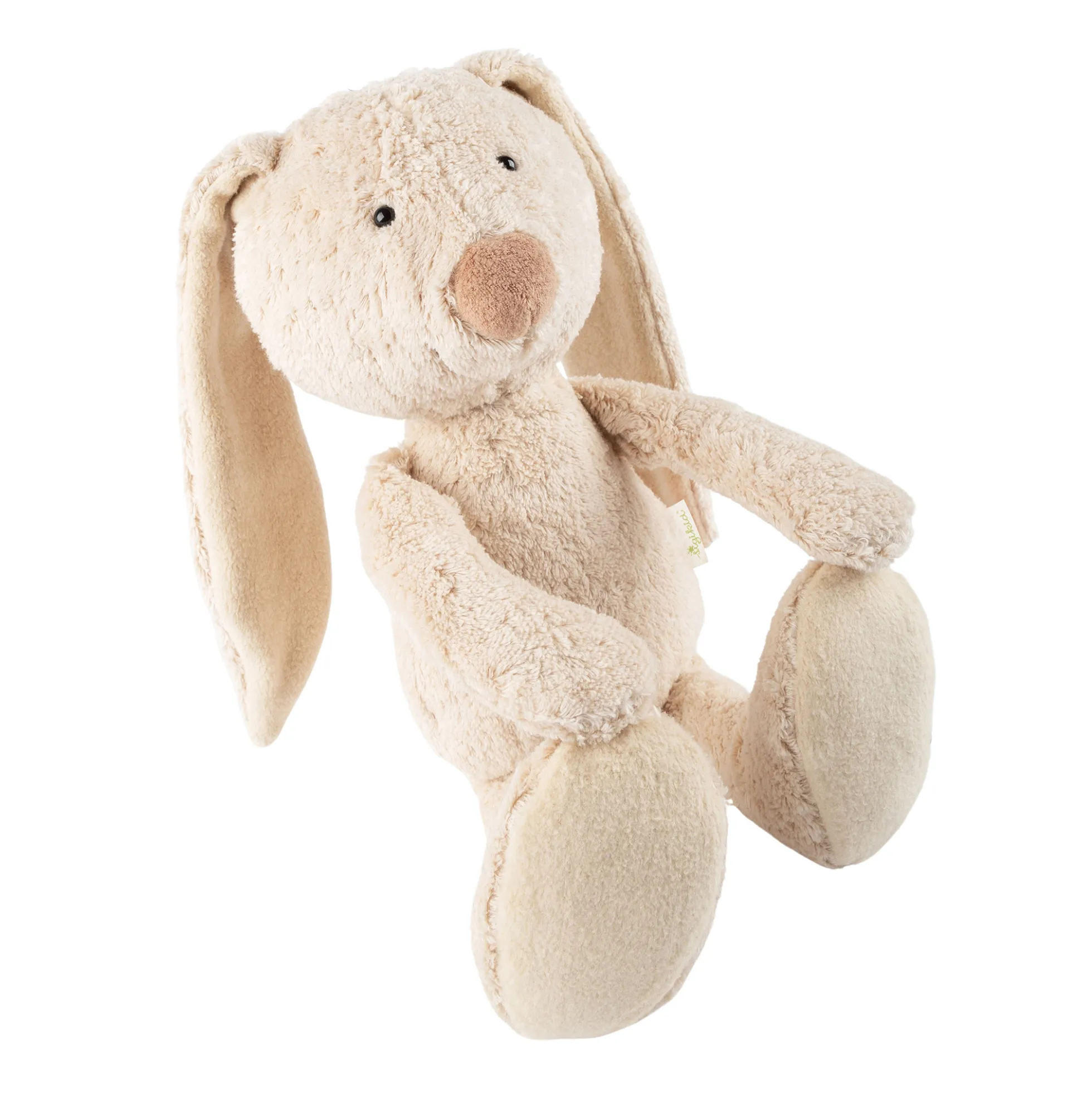 Bio Kuscheltier Hase, groß, Green
