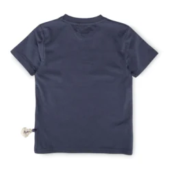 Blaues Kinder T-Shirt Segelschiff