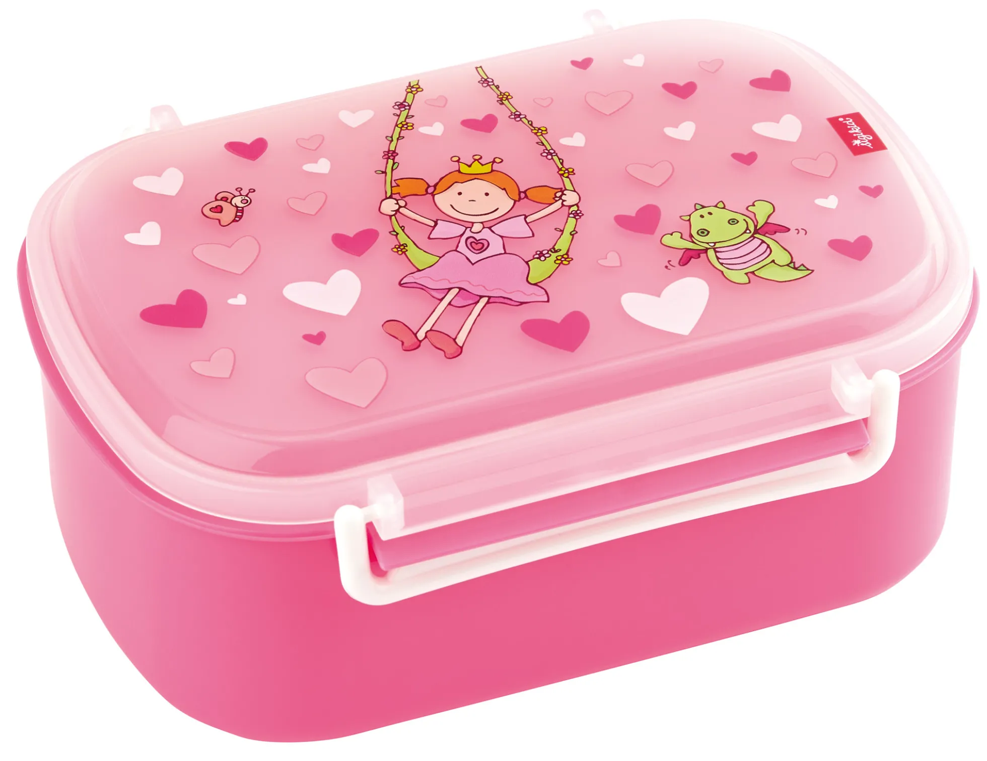 Brotzeitbox für Mädchen in rosa mit Pinky Queeny