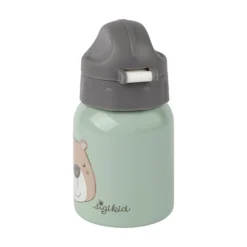 Edelstahl Kinder Trinkflasche Bär, 250ml