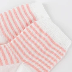 3er Baby Sockenset Häschen, rosa
