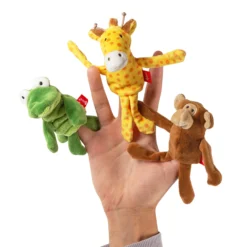Fingerpuppen-Set Dschungel