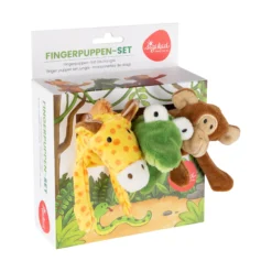 Fingerpuppen-Set Dschungel