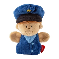 Fingerpuppe Polizist