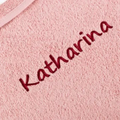 Kapuzen-Badetuch Hase mit Namens-Stickerei