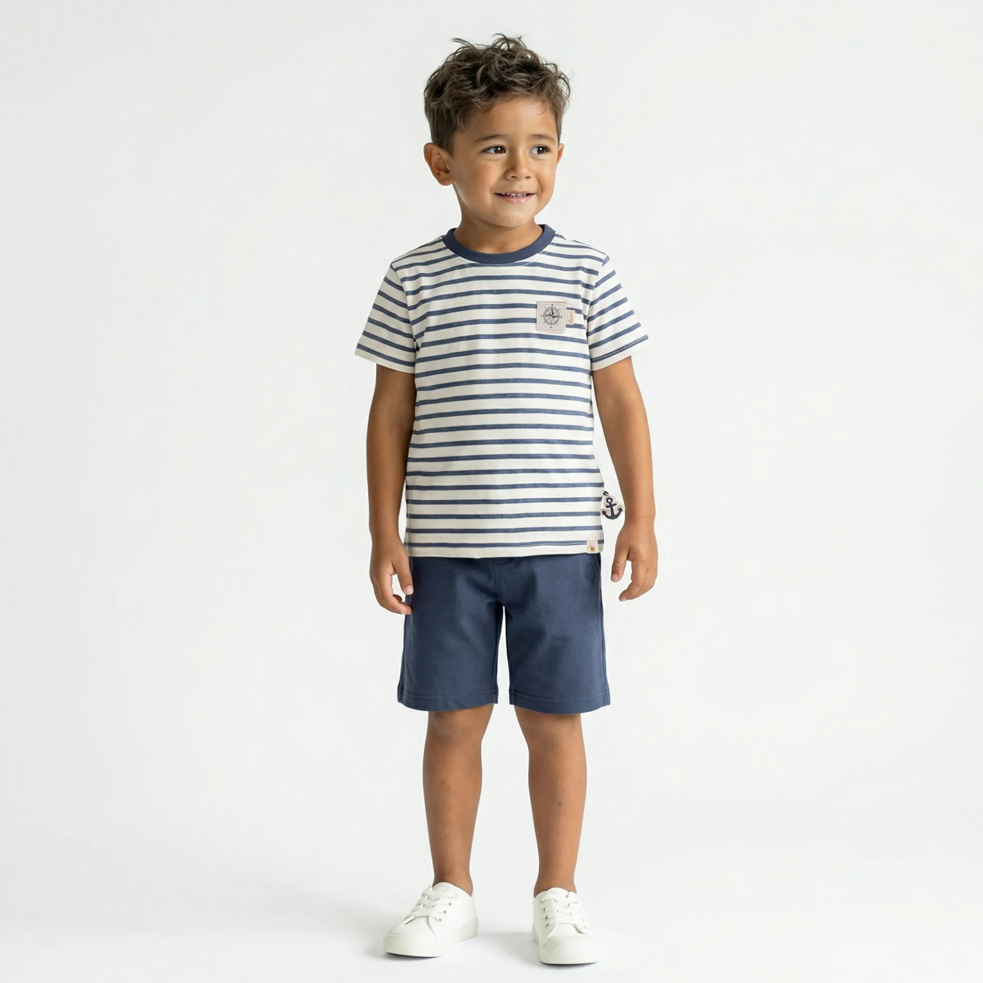 Kinder Bermuda, blau