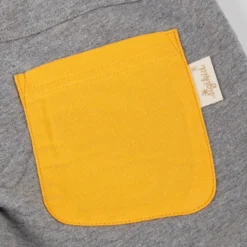 Kinder Bermuda mit Cargotasche, grau