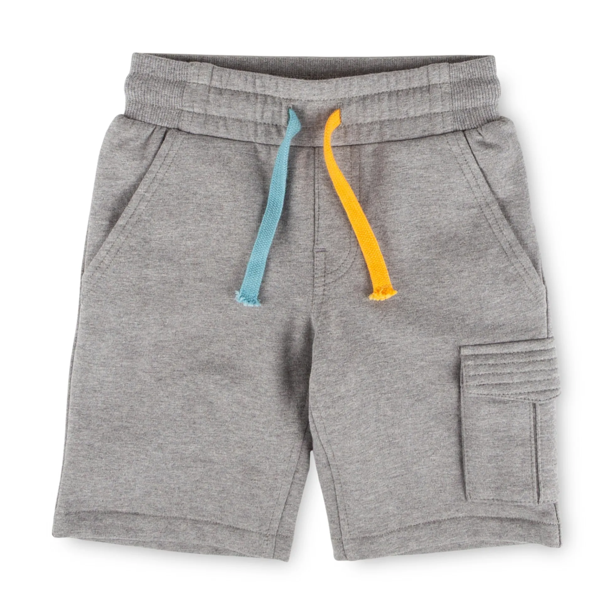 Kinder Bermuda mit Cargotasche, grau