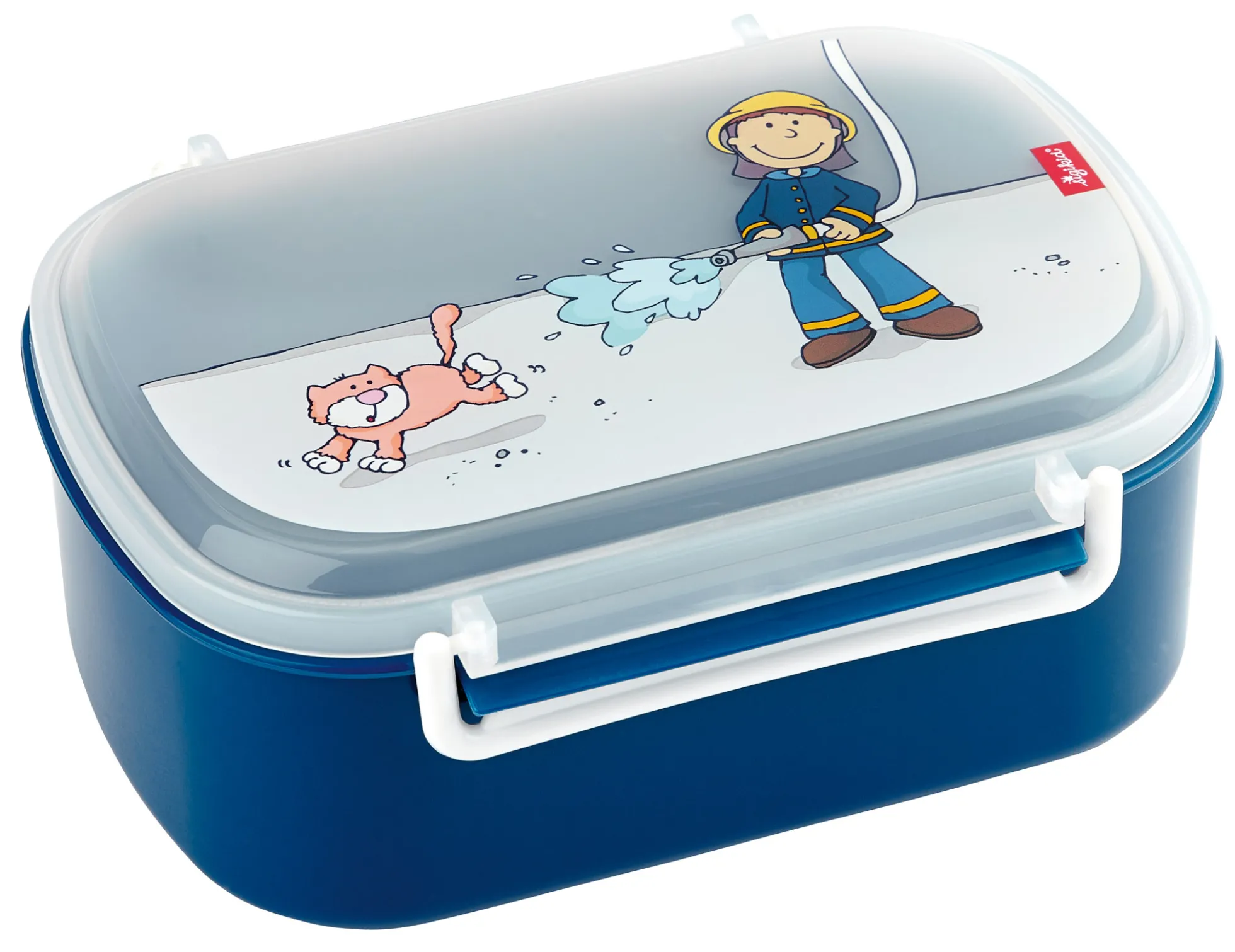 Kinder Brotzeitbox für Jungen, Frido Firefighter