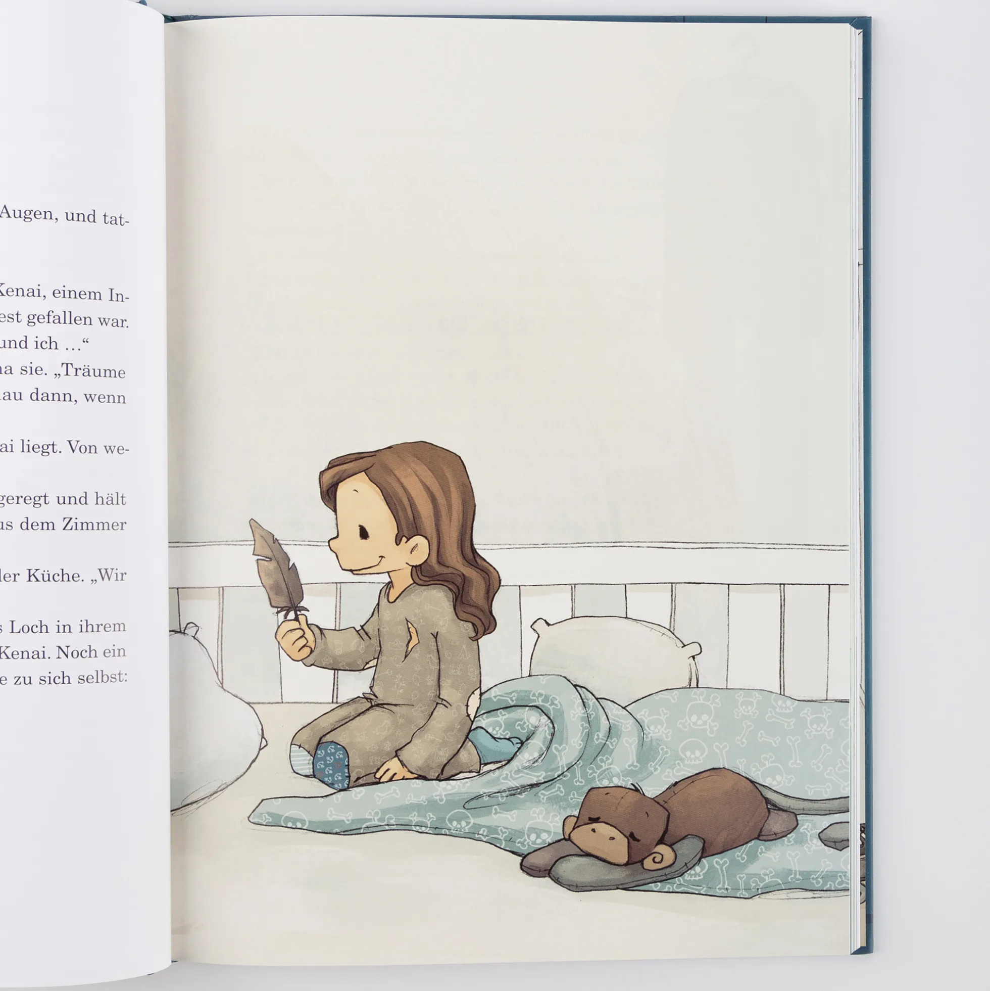 Kinderbuch Anouk, die nachts auf Reisen geht