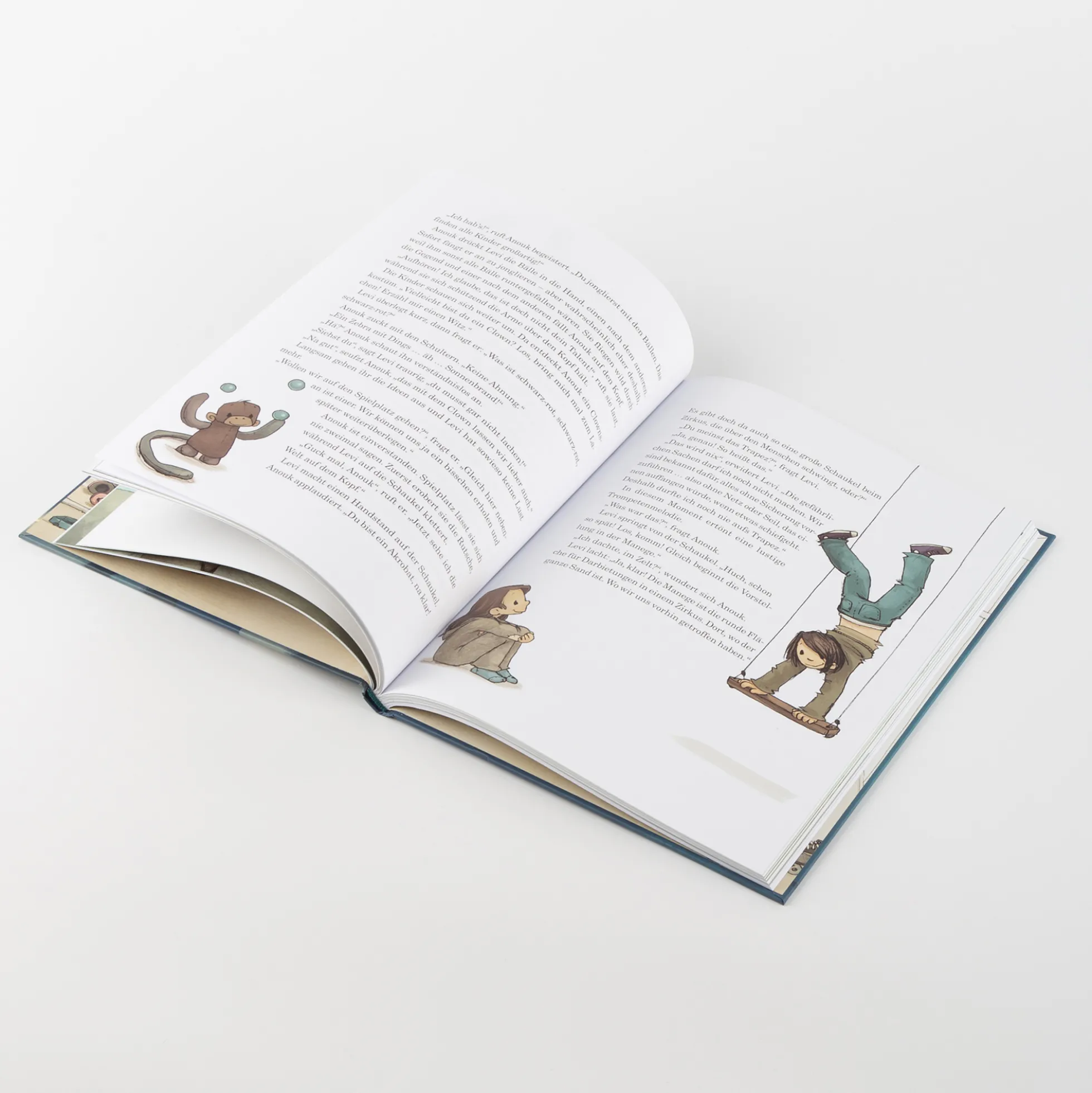 Kinderbuch Anouk, die nachts auf Reisen geht