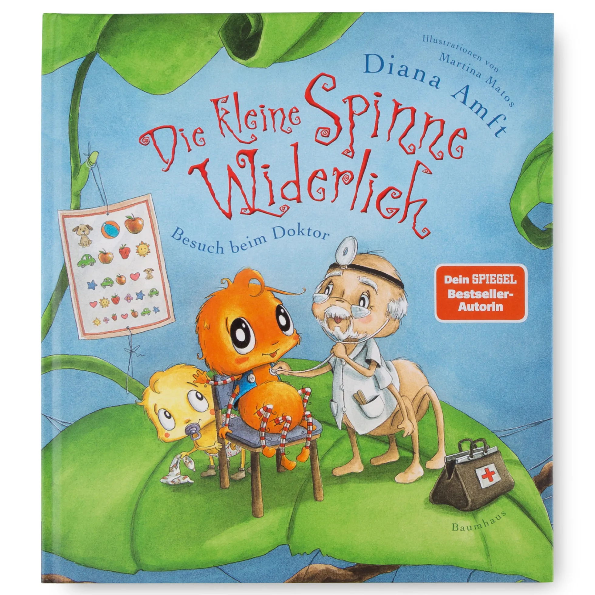 Kinderbuch Besuch beim Doktor - Die kleine Spinne Widerlich