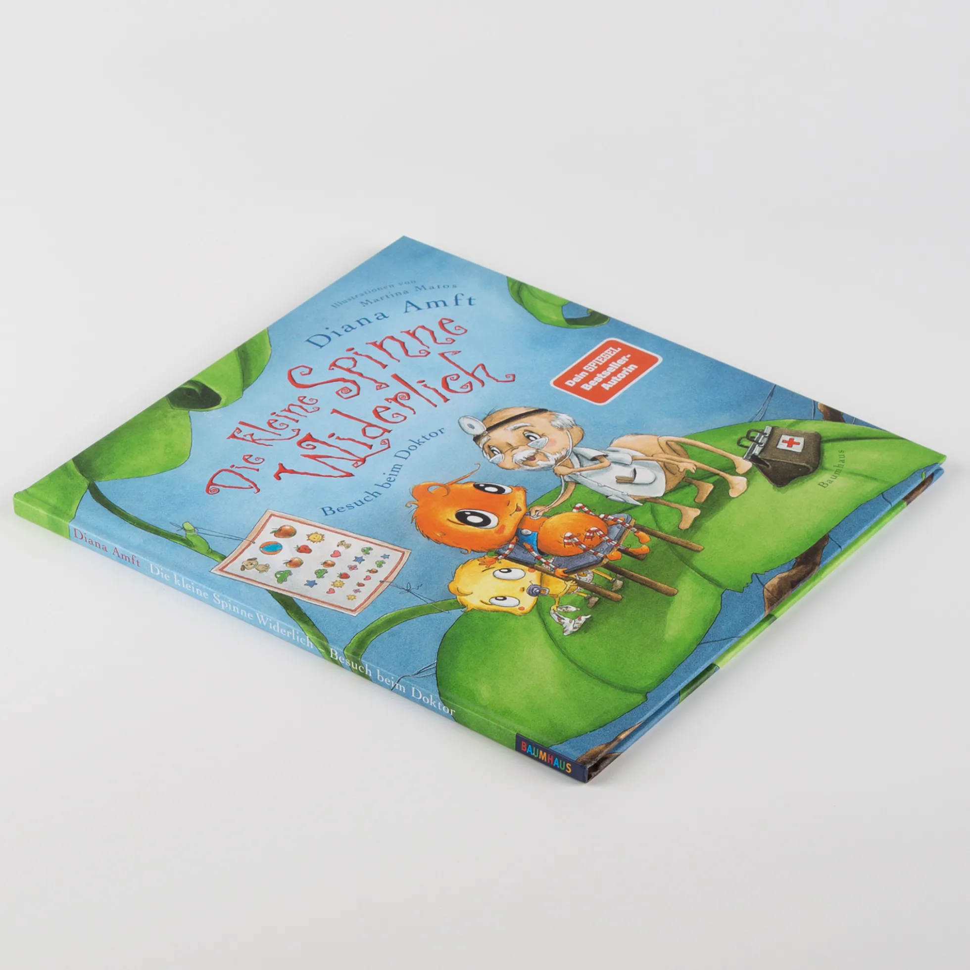 Kinderbuch Besuch beim Doktor - Die kleine Spinne Widerlich