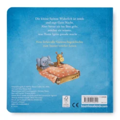 Kinderbuch Die kleine Spinne Widerlich sagt Gute Nacht - Pappbilderbuch