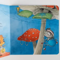 Kinderbuch Die kleine Spinne Widerlich sagt Gute Nacht - Pappbilderbuch