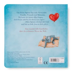 Kinderbuch Die kleine Spinne Widerlich hat dich lieb - Pappbilderbuch