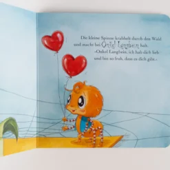 Kinderbuch Die kleine Spinne Widerlich hat dich lieb - Pappbilderbuch