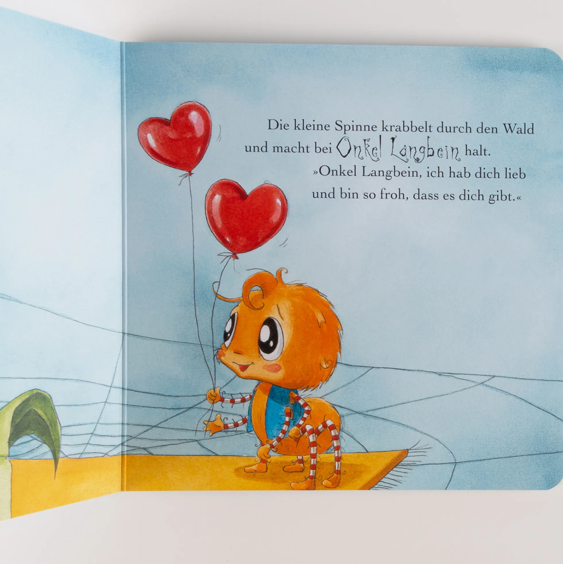 Kinderbuch Die kleine Spinne Widerlich hat dich lieb - Pappbilderbuch
