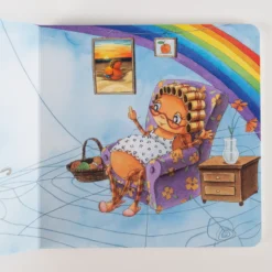 Kinderbuch Die kleine Spinne Widerlich und die Regenbogenfarben - Pappbilderbuch