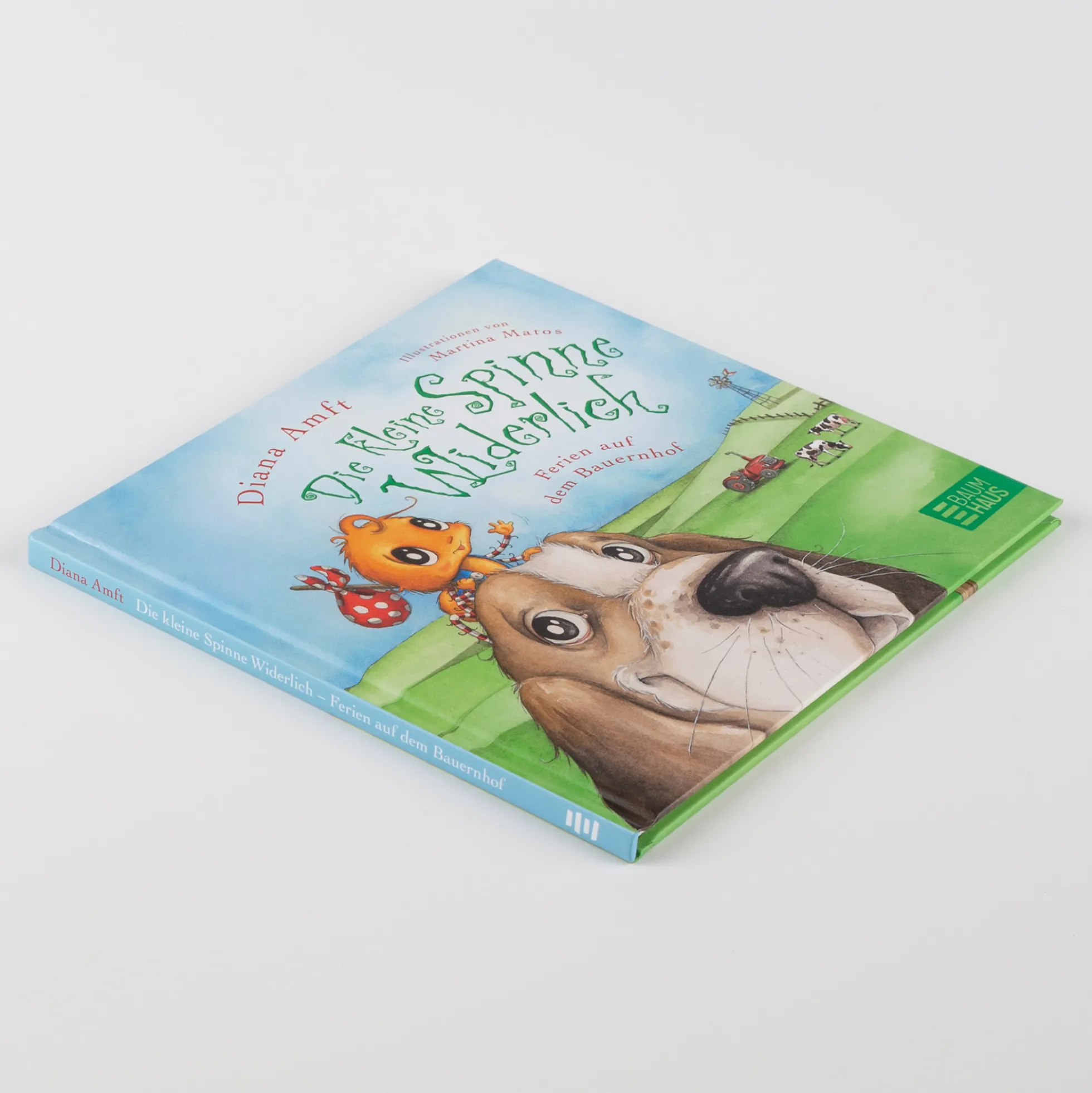 Kinderbuch Ferien auf dem Bauernhof - Die kleine Spinne Widerlich MIni-Ausgabe
