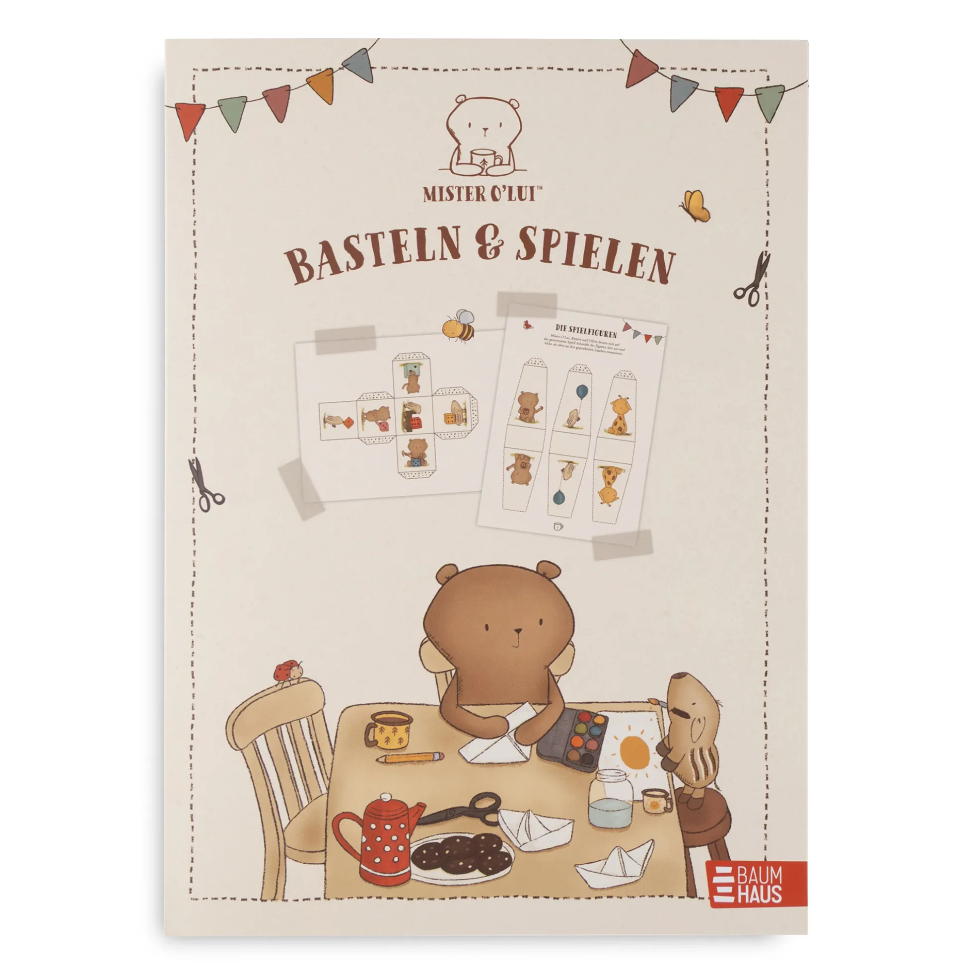 Kinderbuch Mister O'Lui - Basteln & Spielen