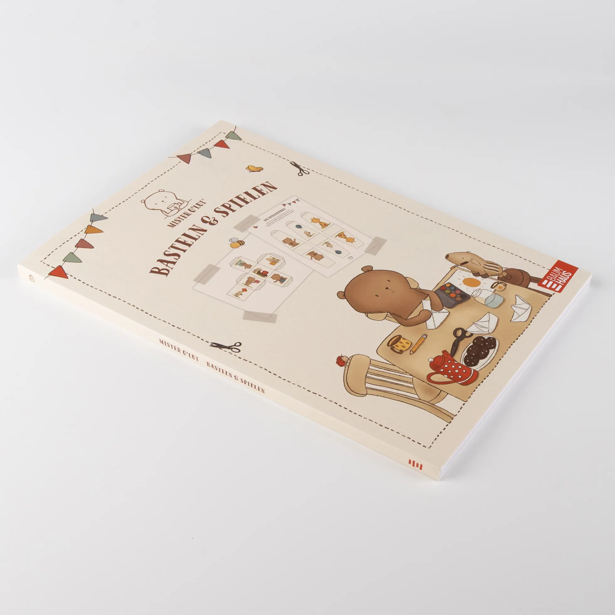 Kinderbuch Mister O'Lui - Basteln & Spielen