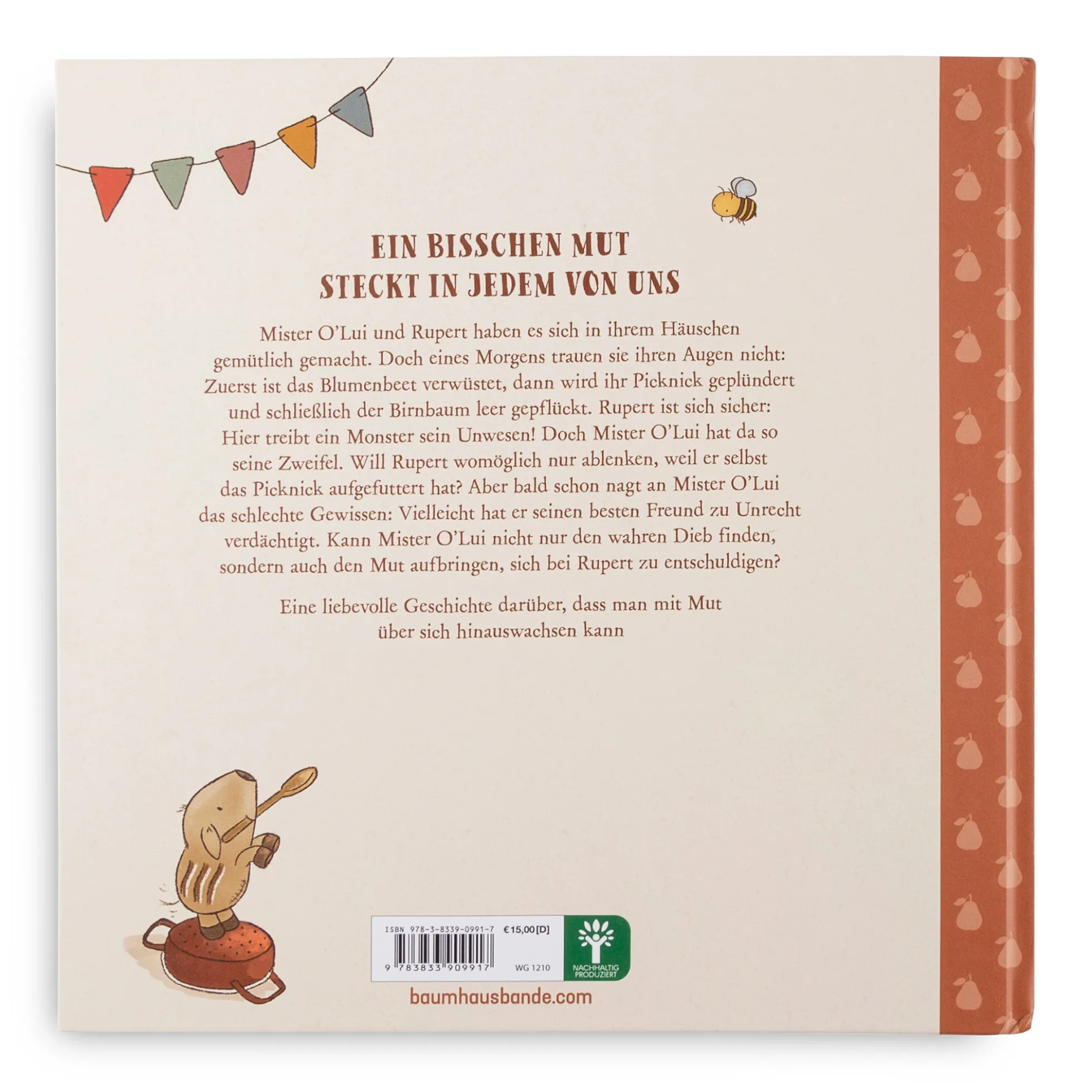 Kinderbuch Mister O'Lui und das Mutigsein