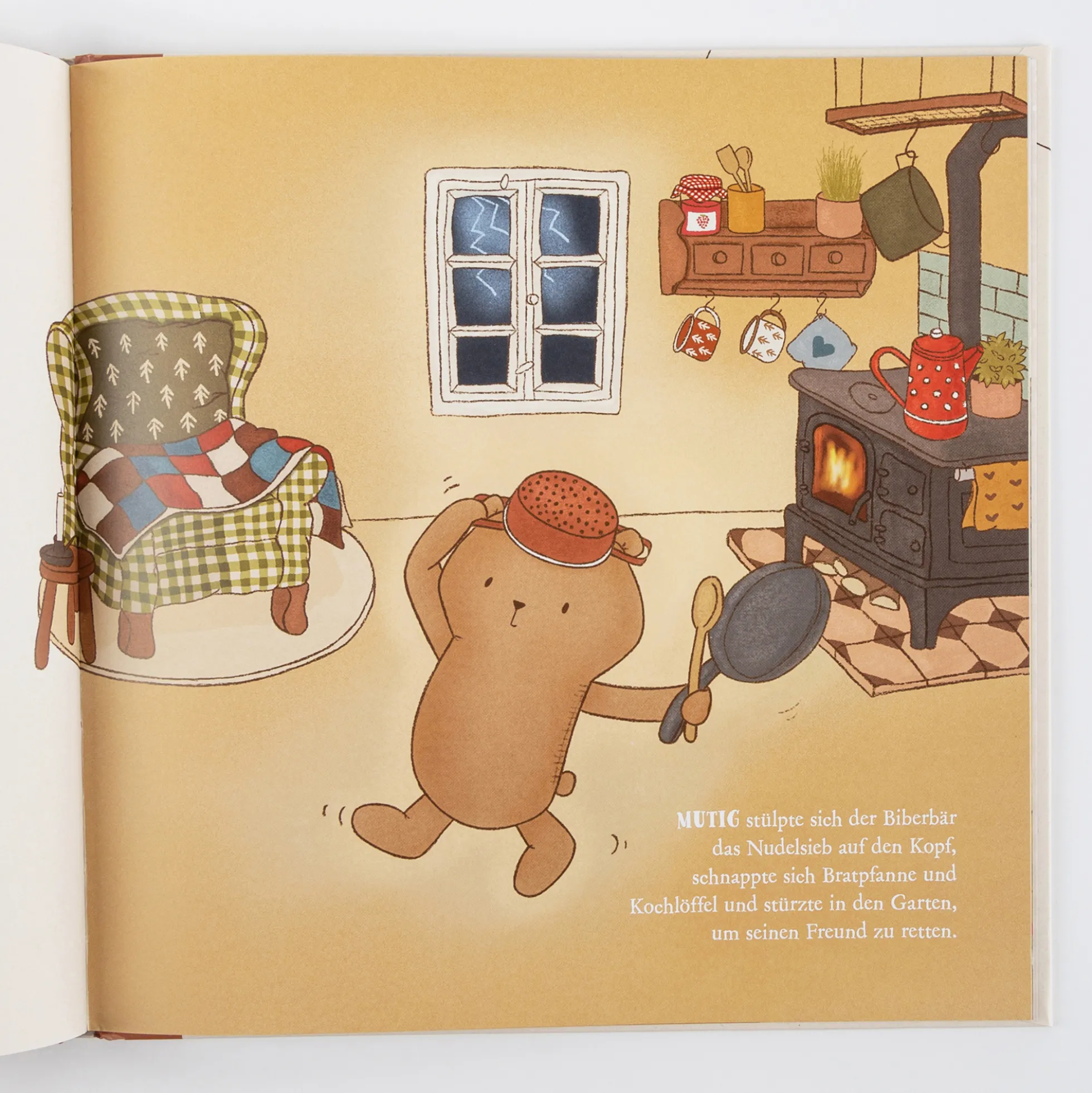 Kinderbuch Mister O'Lui und das Mutigsein