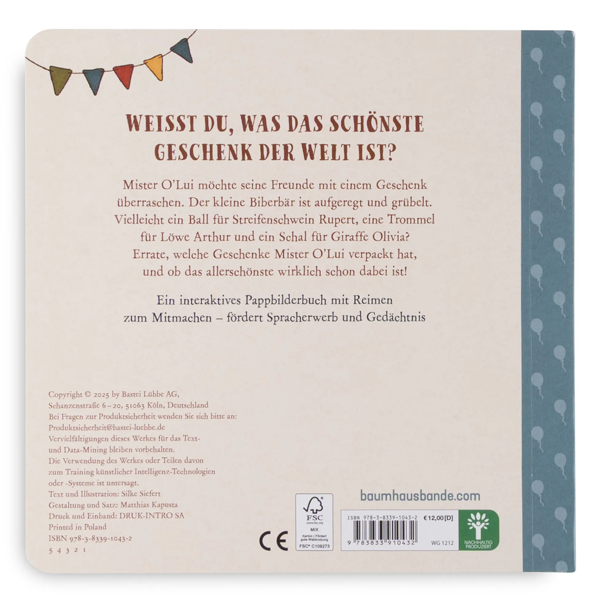 Kinderbuch Mister O'Lui und das schönste Geschenk der Welt