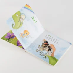 Kinderbuch Mit der kleinen Spinne Widerlich durch das Jahr - Pappbilderbuch