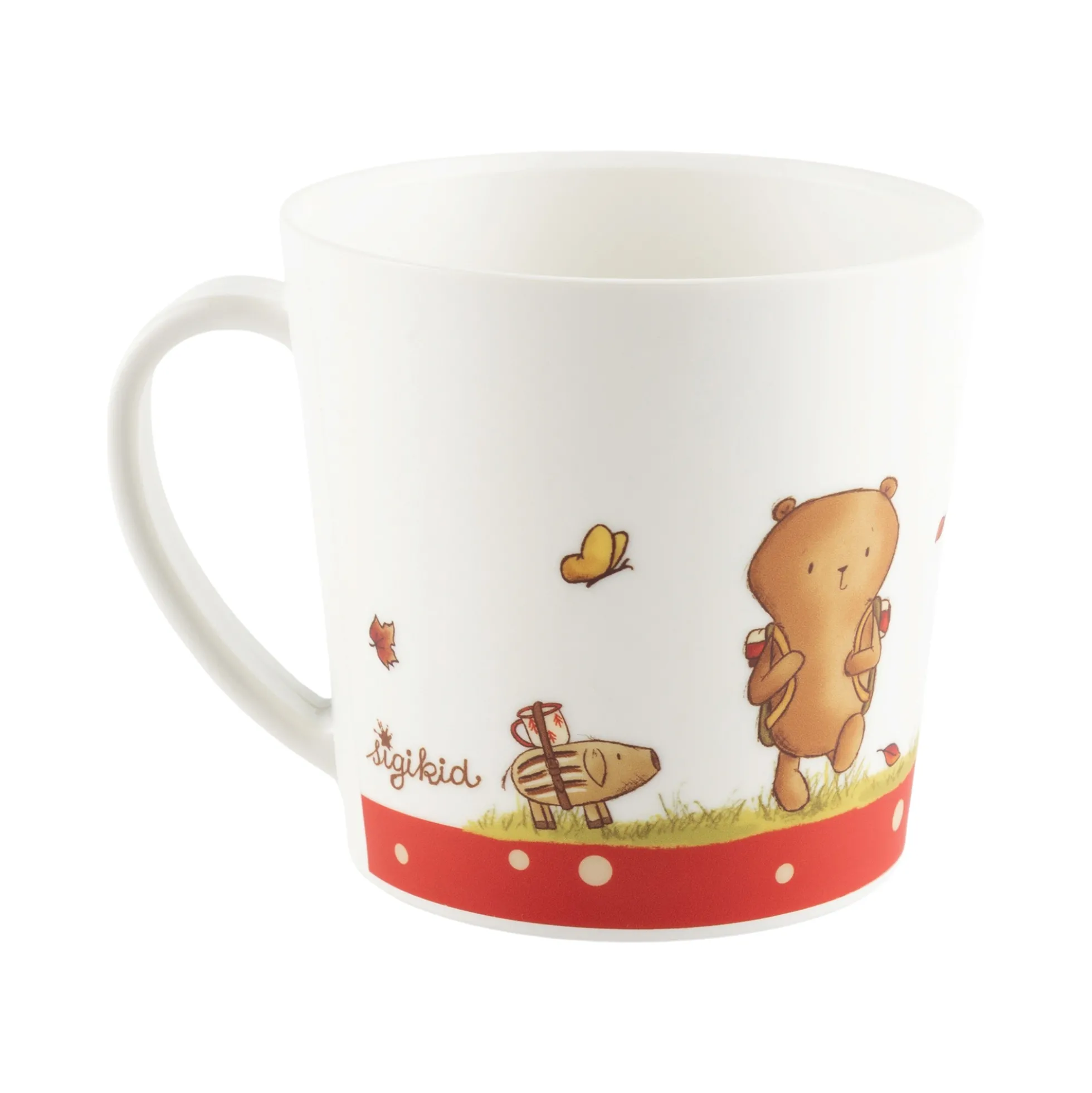 Kinder Camping Tasse Mister O'Lui Biberbär, rPET