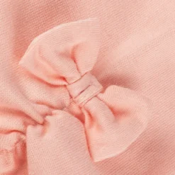Kinder Capri-Leggings seitlich gerafft, rosa