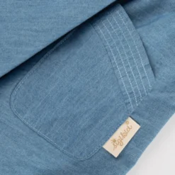 Kinder Chambray-Rock, hellblau, Funny Dog