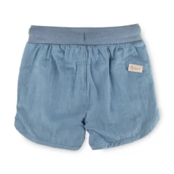 Kinder Chambray Shorts Savanne, hellblau