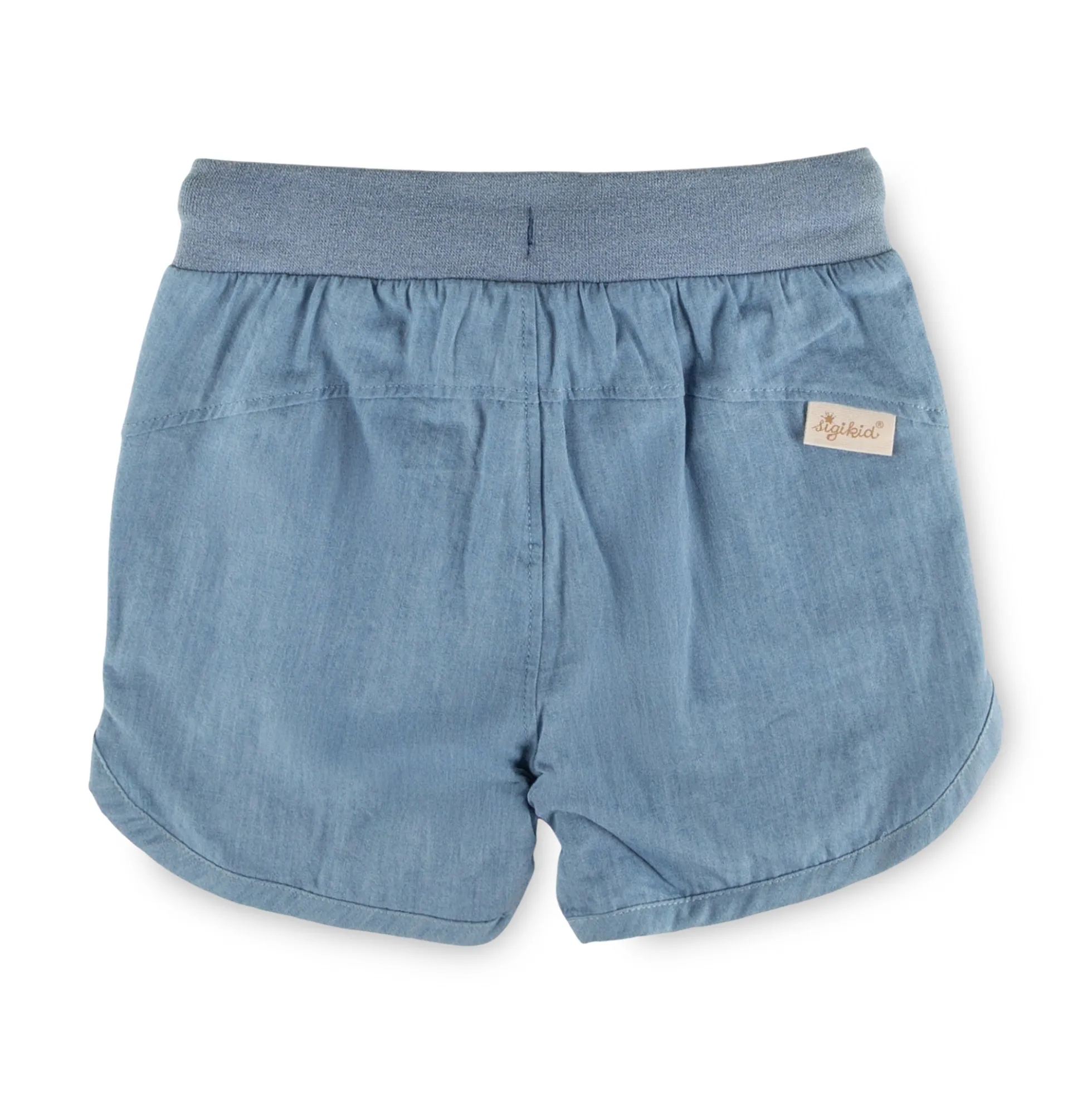 Kinder Chambray Shorts Savanne, hellblau