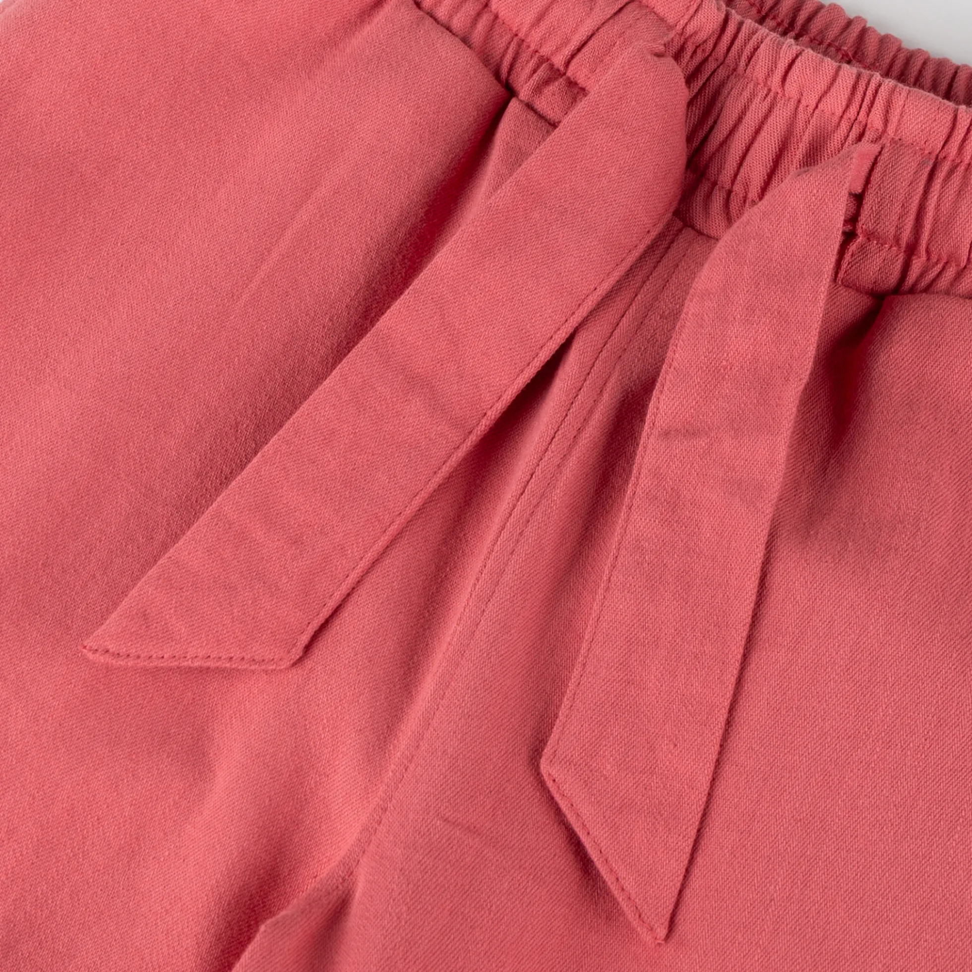 Kinder Culotte mit Vogel Motiv, rosarot