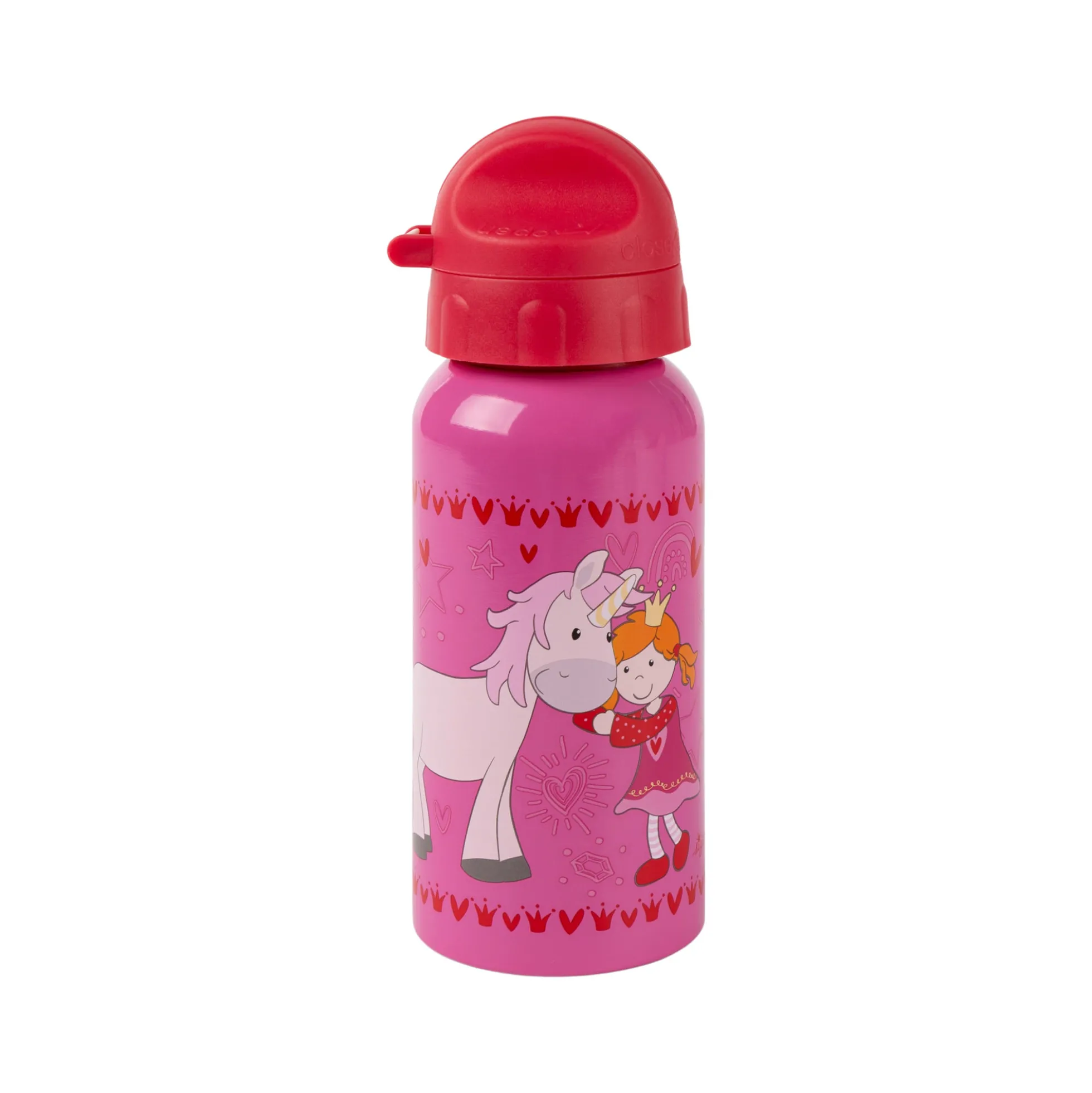 Kinder Edelstahl-Trinkflasche Prinzessin Pinky Queeny