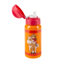 Kinder Edelstahl-Trinkflasche Pferdefreundin Gina Galopp