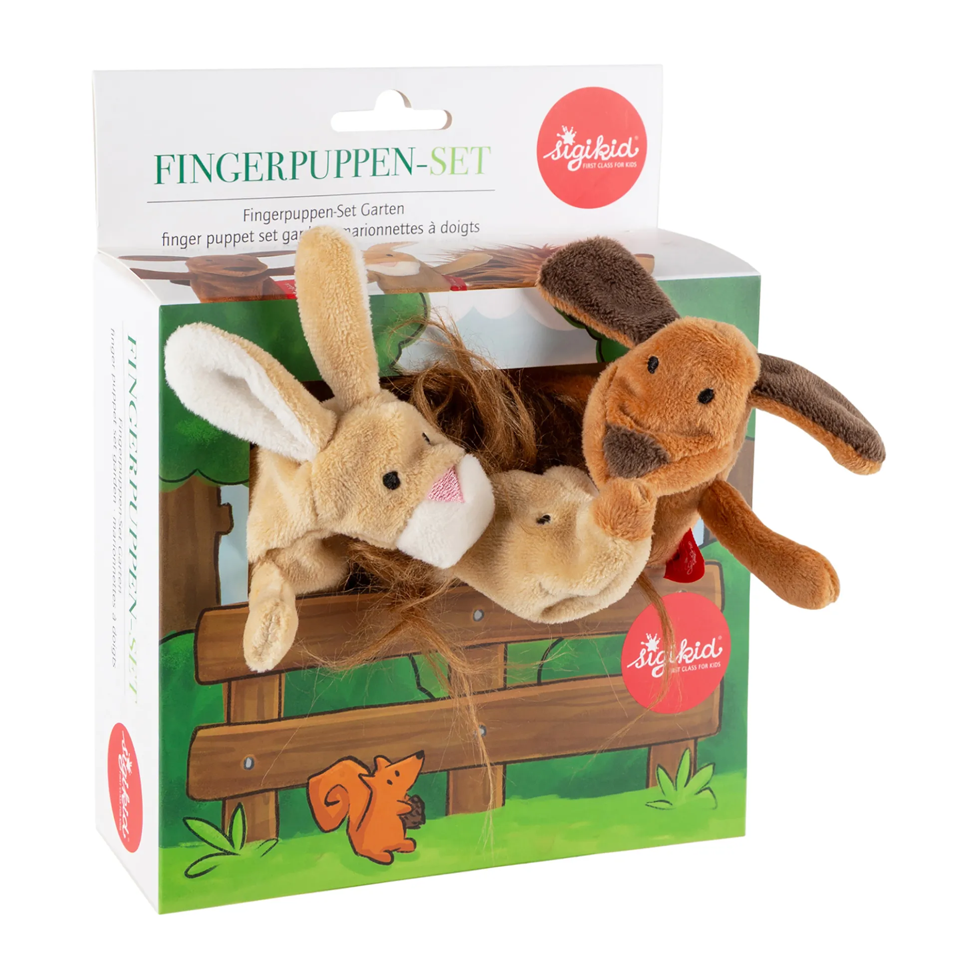 Kinder Fingerpuppenset Garten